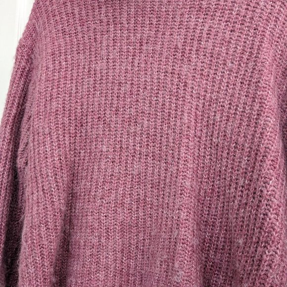 Old Navy Tunic Length Pink Oversized Turtleneck (S) - Picture 3 of 4